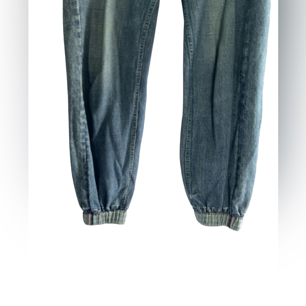rag & bone Light Blue Washed Denim Jogger Jeans - Picture 6 of 13